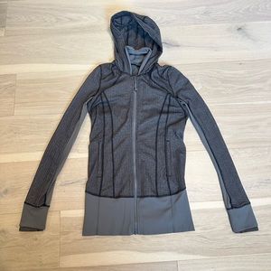 Lululemon - Gray Zipup Hoodie - size 6.